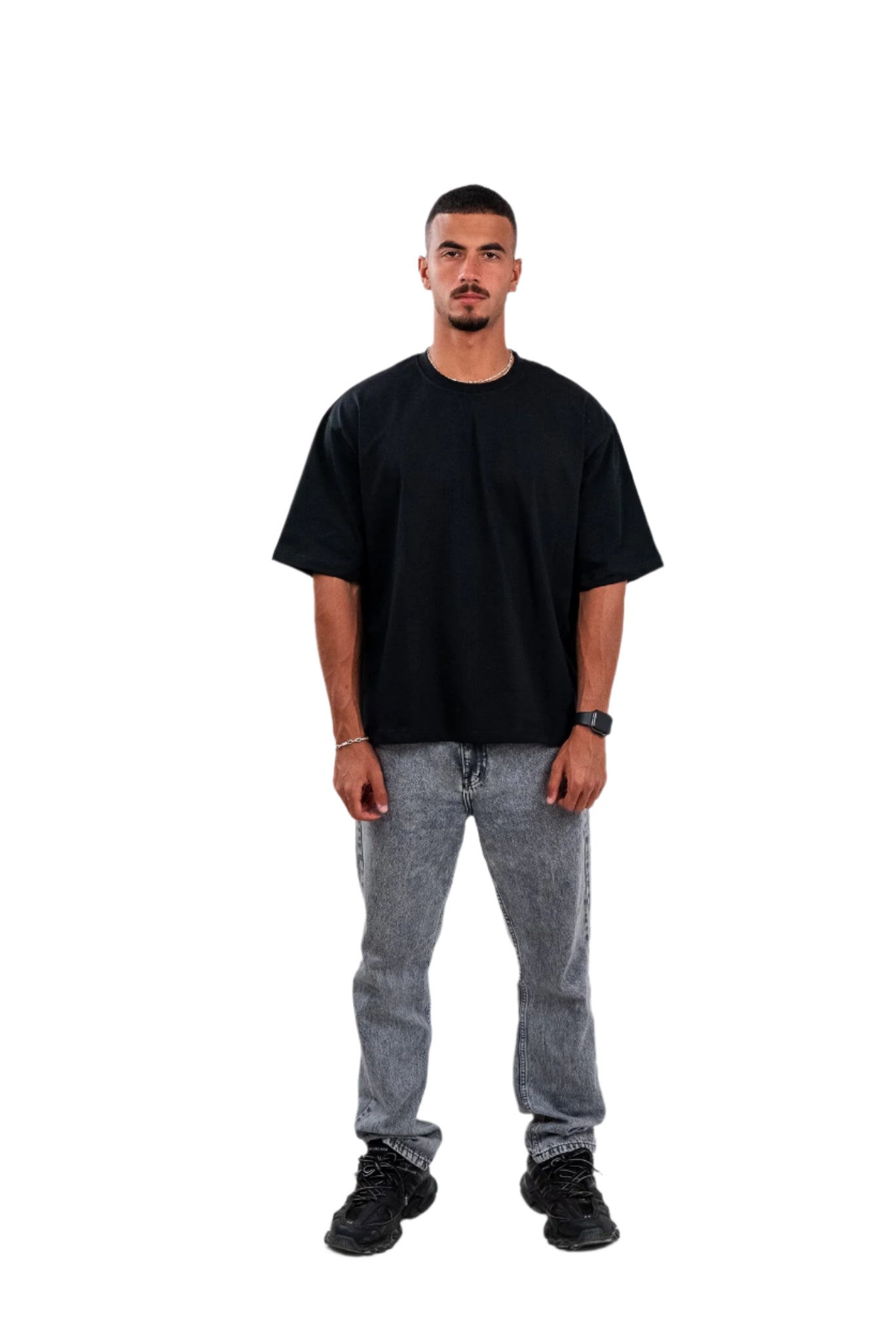 Oversized T-Shirt in Black