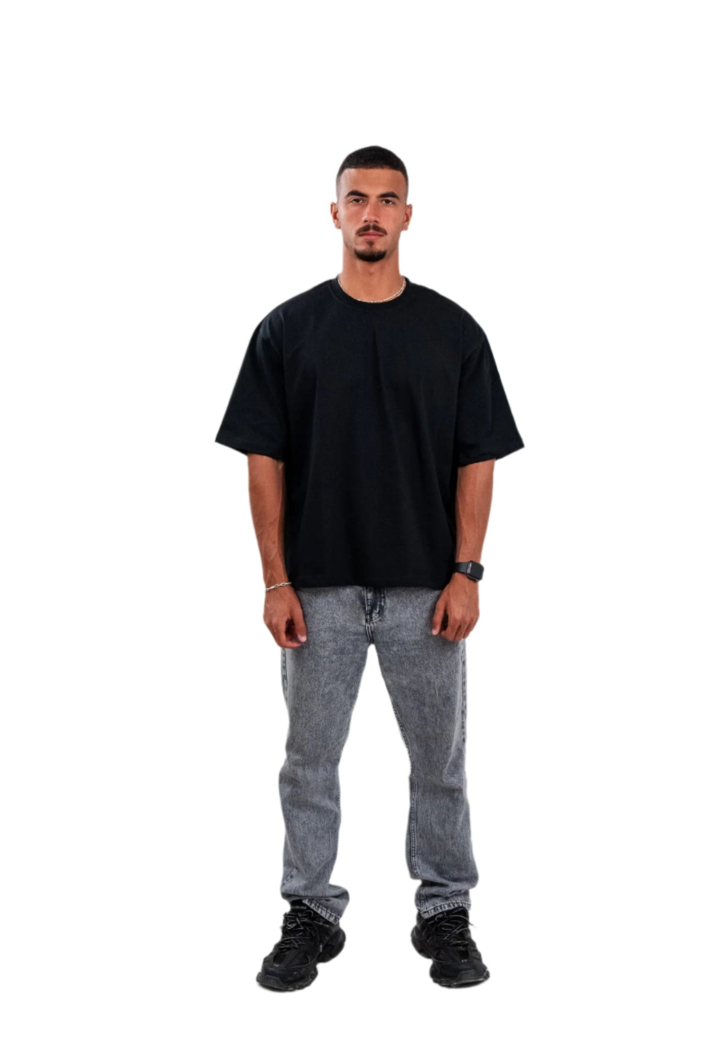 Oversized T-Shirt in Black