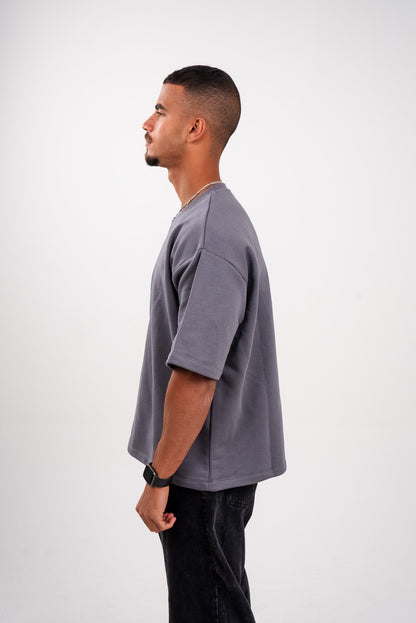 Oversized T-Shirt In Grey