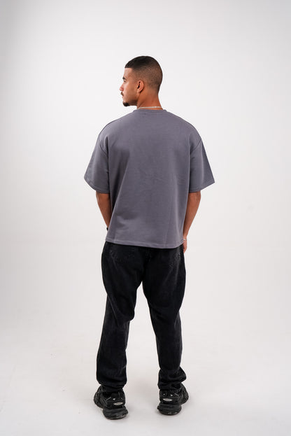 Oversized T-Shirt In Grey