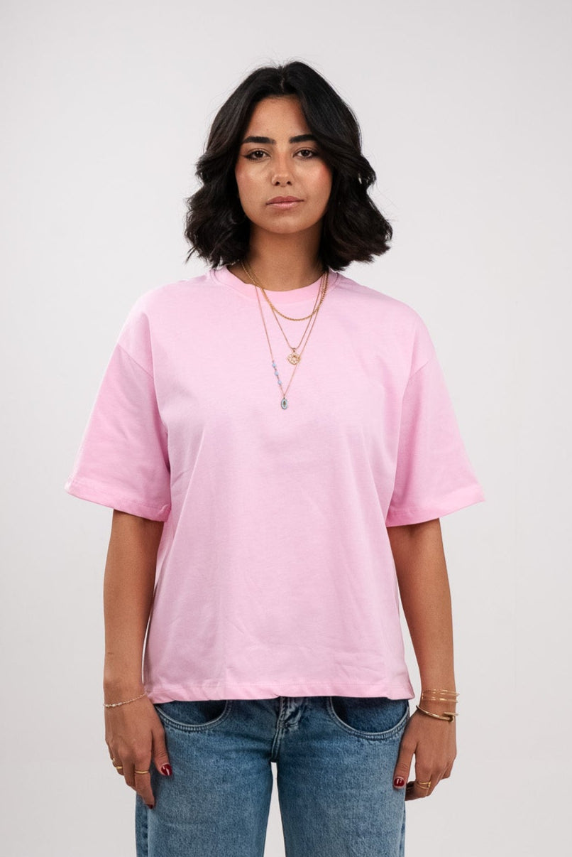 Oversized T-Shirt In Pink