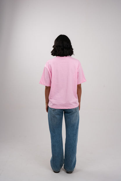 Oversized T-Shirt In Pink