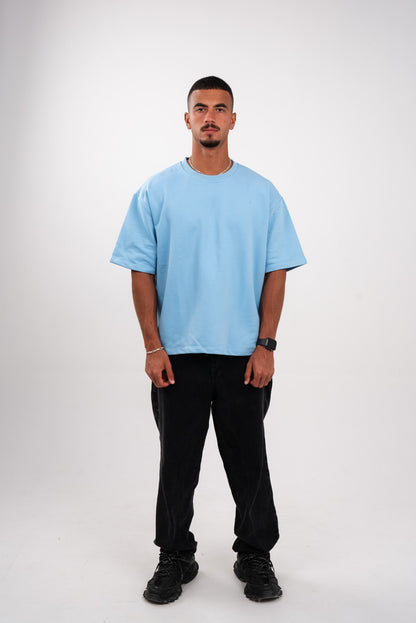 Oversized T-Shirt In Baby Blue
