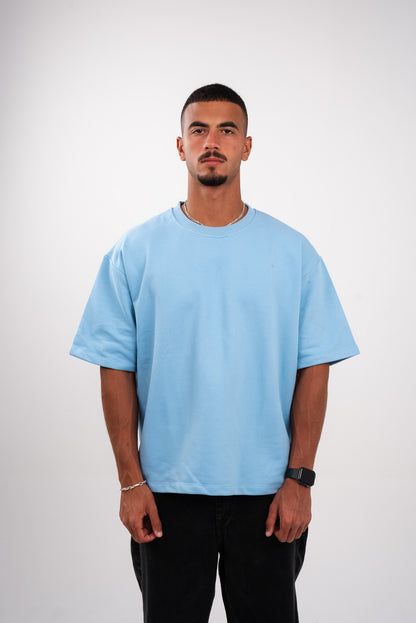 Oversized T-Shirt In Baby Blue