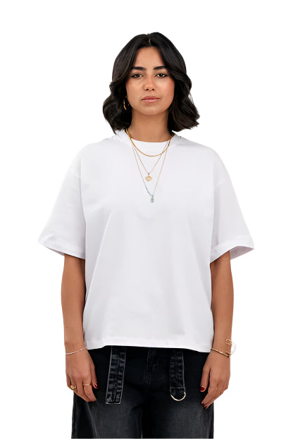 Oversized T-Shirt In White