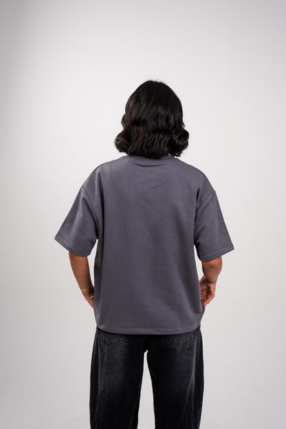 Oversized T-Shirt In Grey