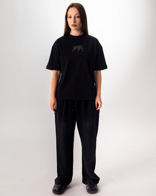 TEE-SHIRT "PROPAGANDA" - BLACK BOXY TEE