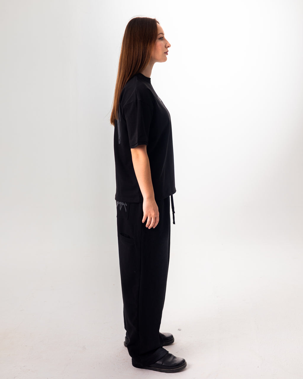 TEE-SHIRT "PROPAGANDA" - BLACK BOXY TEE