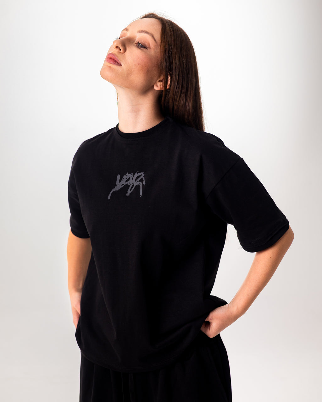 TEE-SHIRT "PROPAGANDA" - BLACK BOXY TEE