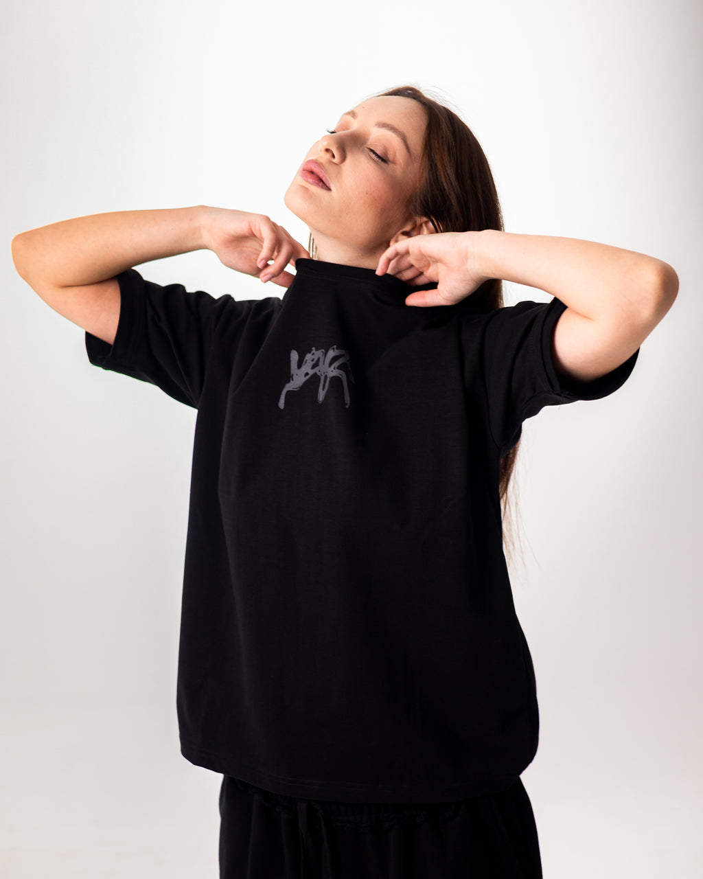 TEE-SHIRT "PROPAGANDA" - BLACK BOXY TEE
