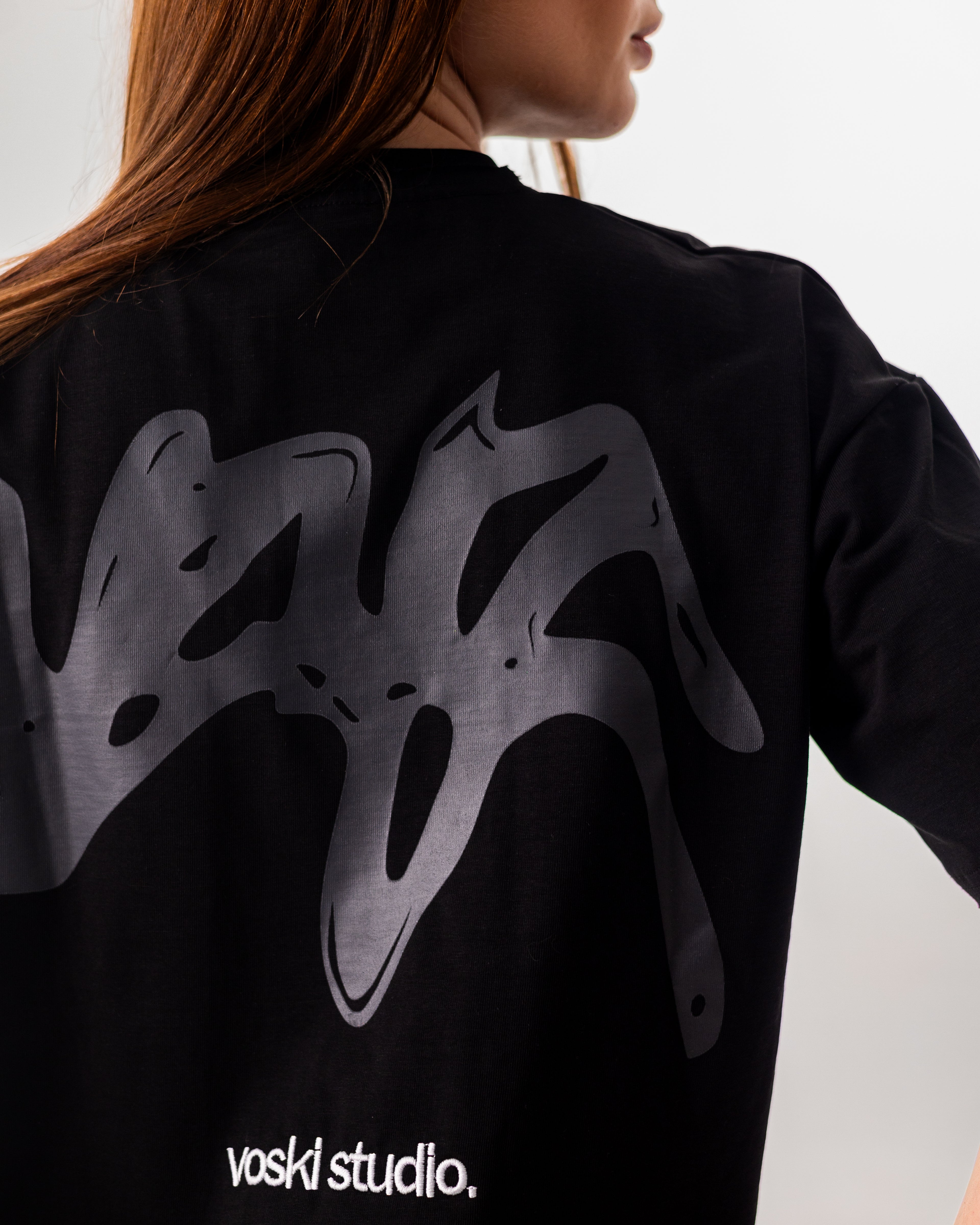 TEE-SHIRT "PROPAGANDA" - BLACK BOXY TEE