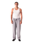 SWEATPANTS "PROPAGANDA" - LIGHT GREY