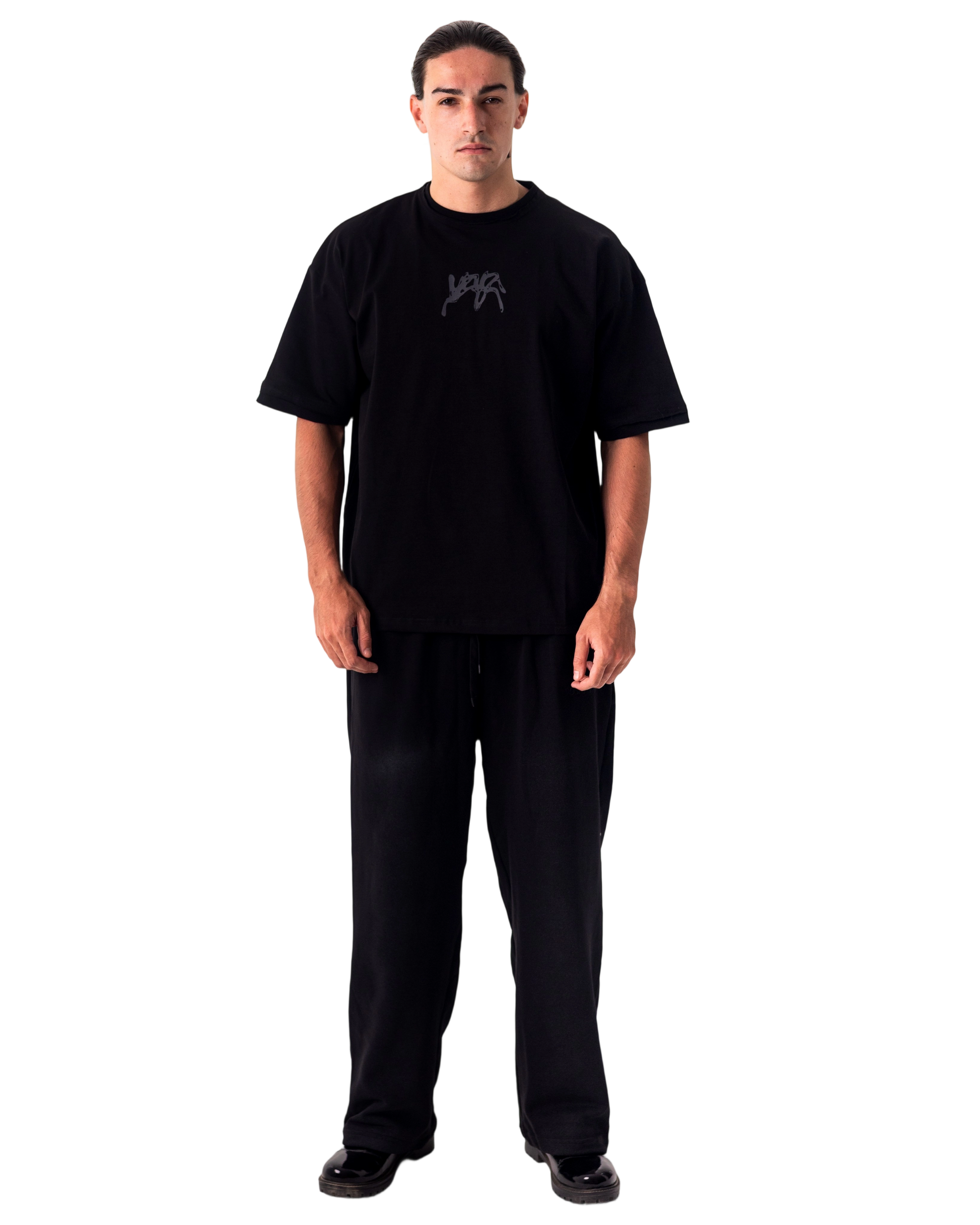 TEE-SHIRT "PROPAGANDA" - BLACK BOXY TEE
