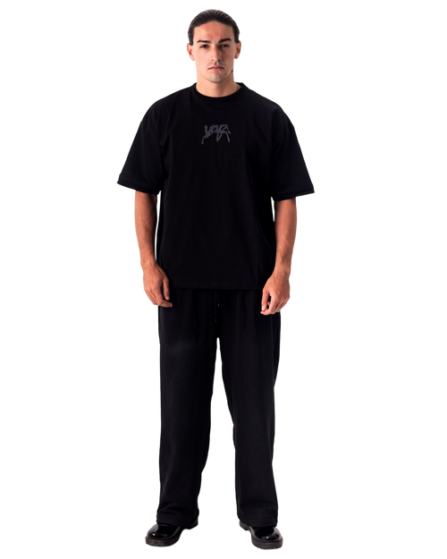 TEE-SHIRT "PROPAGANDA" - BLACK BOXY TEE