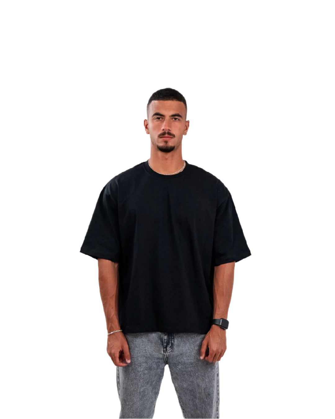 Oversized T-Shirt in Black