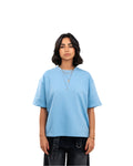 Oversized T-Shirt In Baby Blue