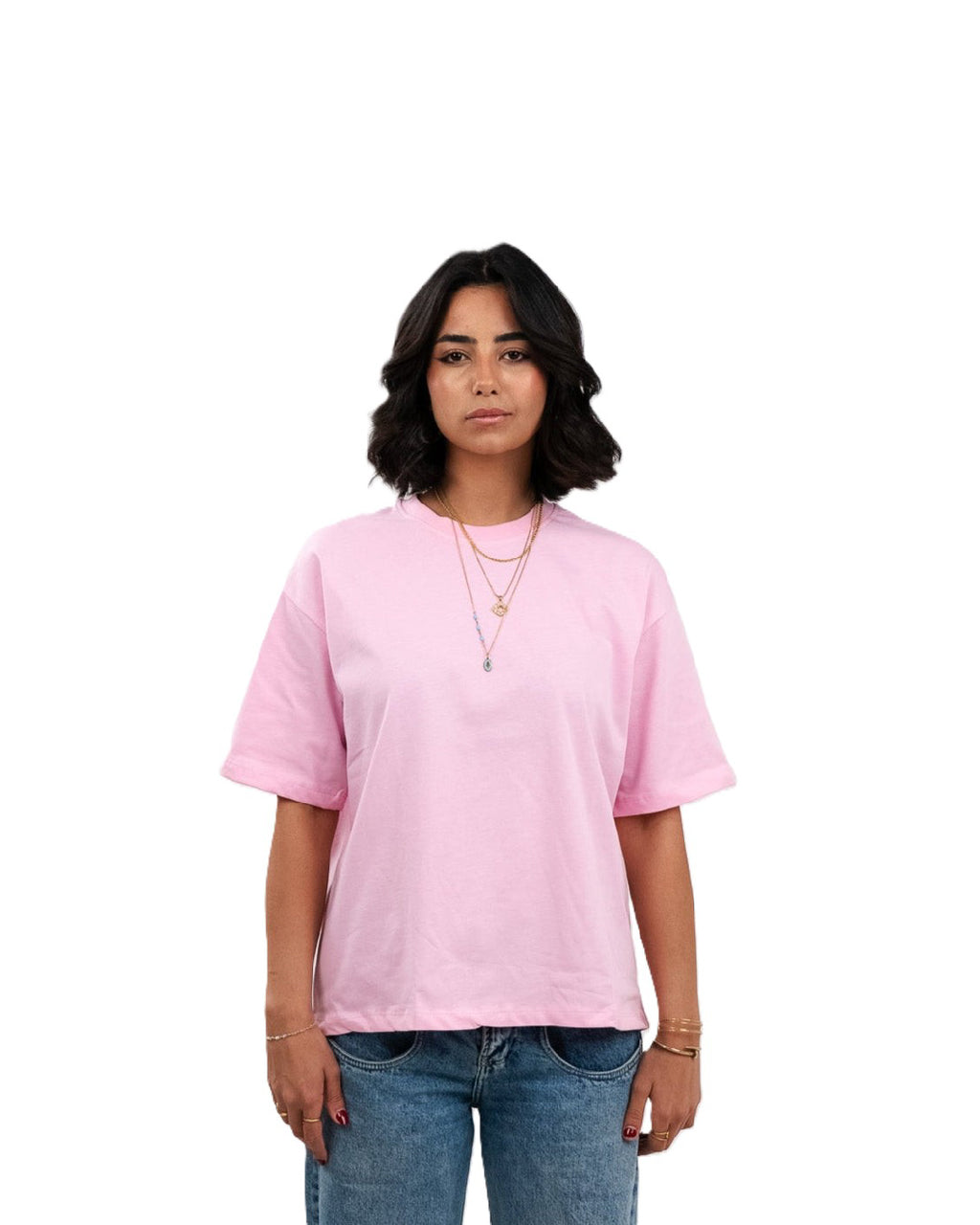 Oversized T-Shirt In Pink