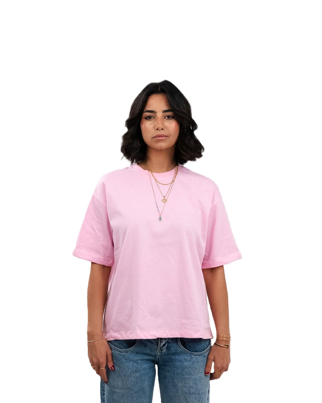 Oversized T-Shirt In Pink