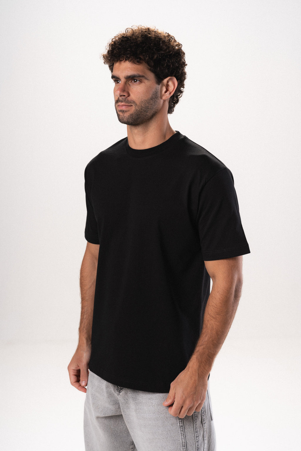 Essential Slim Tee In Black